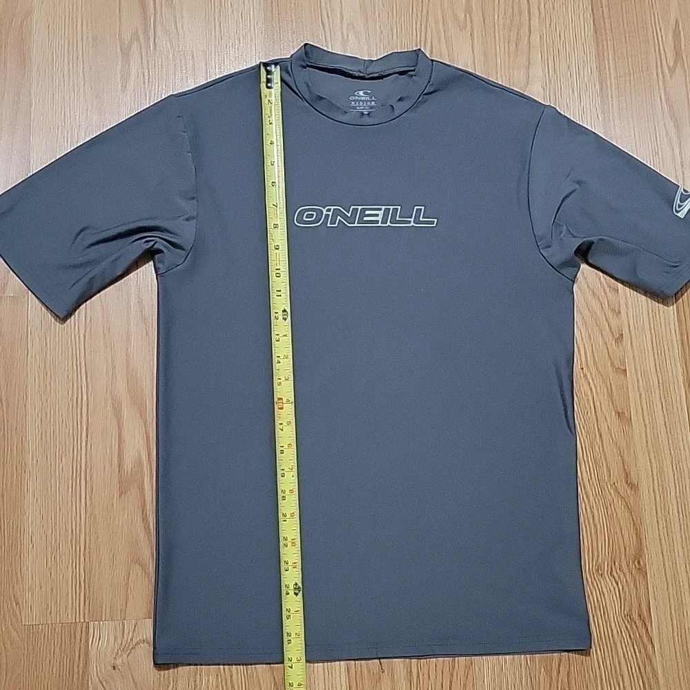 O'Neill Gray Short Sleeve spf 50+ mens Rash Guard